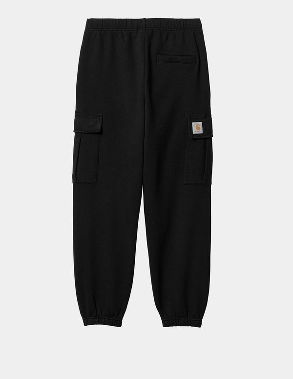 Pantalón Cargo Carhartt WIPP con Logo Negro Hombre