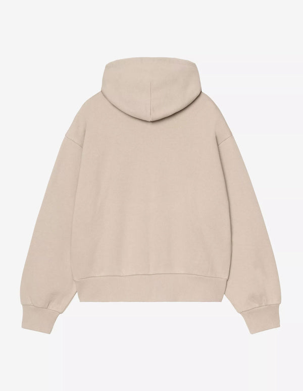Chaqueta Carhartt WIP Casey con Capucha Beige Mujer
