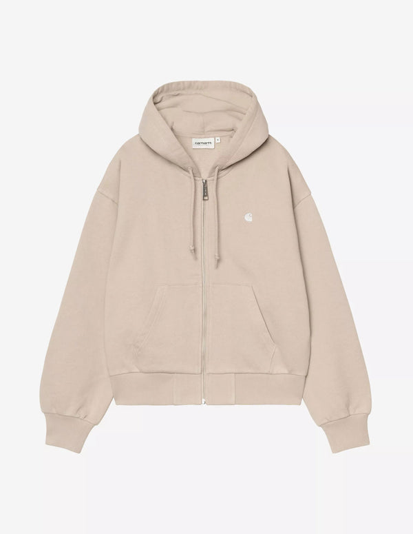 Chaqueta Carhartt WIP Casey con Capucha Beige Mujer
