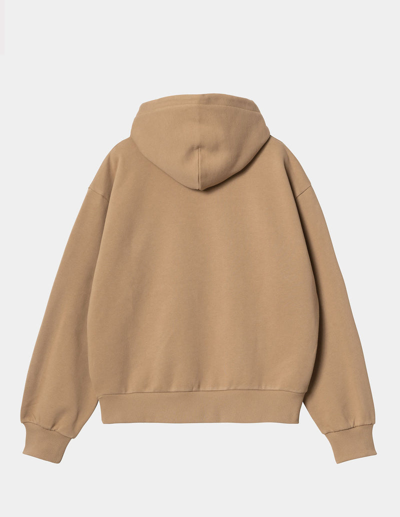 Sudadera con Capucha Carhartt WIP Casey Beige Mujer