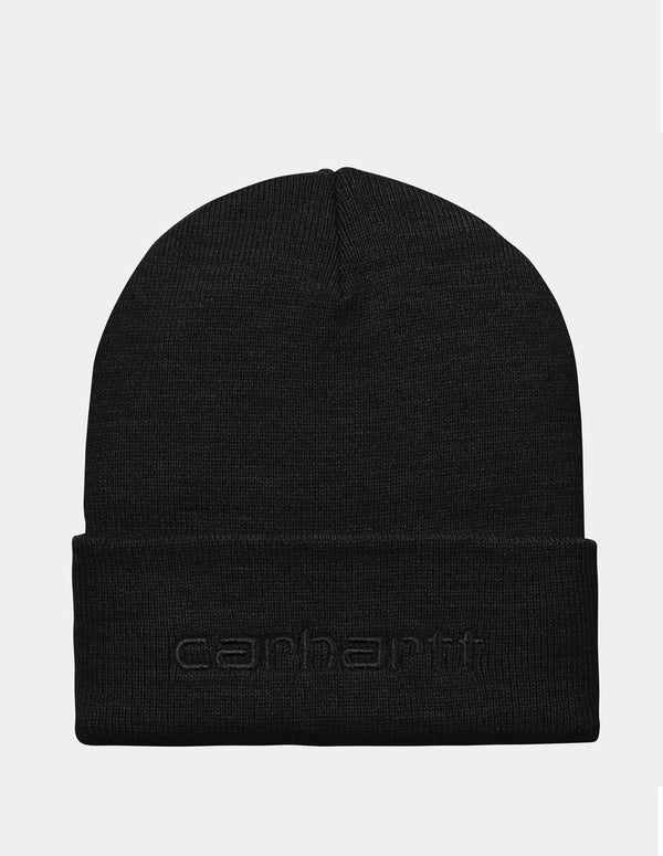 Gorro Carhartt WIP Script Negro Unisex