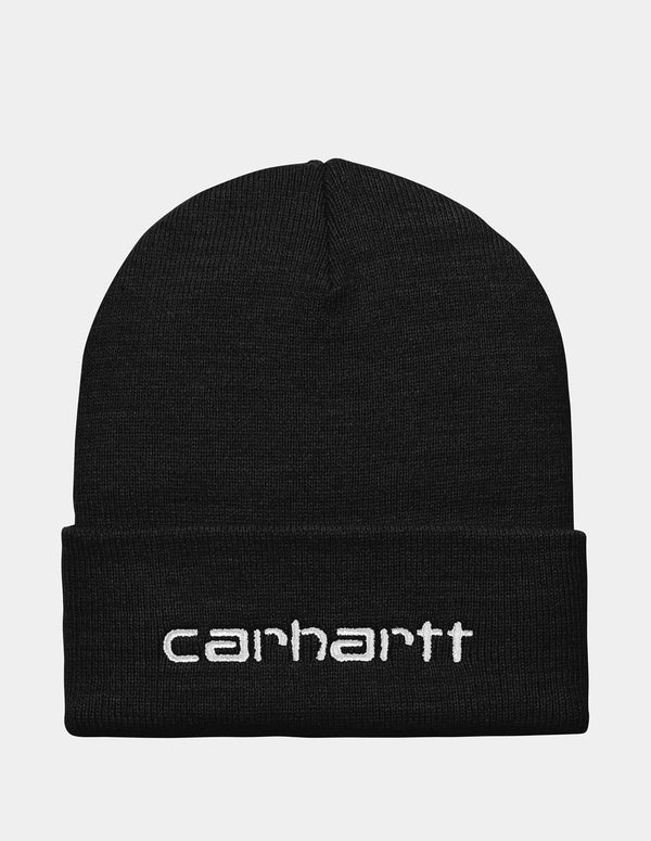 Gorro Carhartt WIP Script Negro Unisex