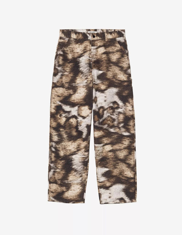 Pantalón Carhartt WIP Brandon Single Knee Marrón Mujer