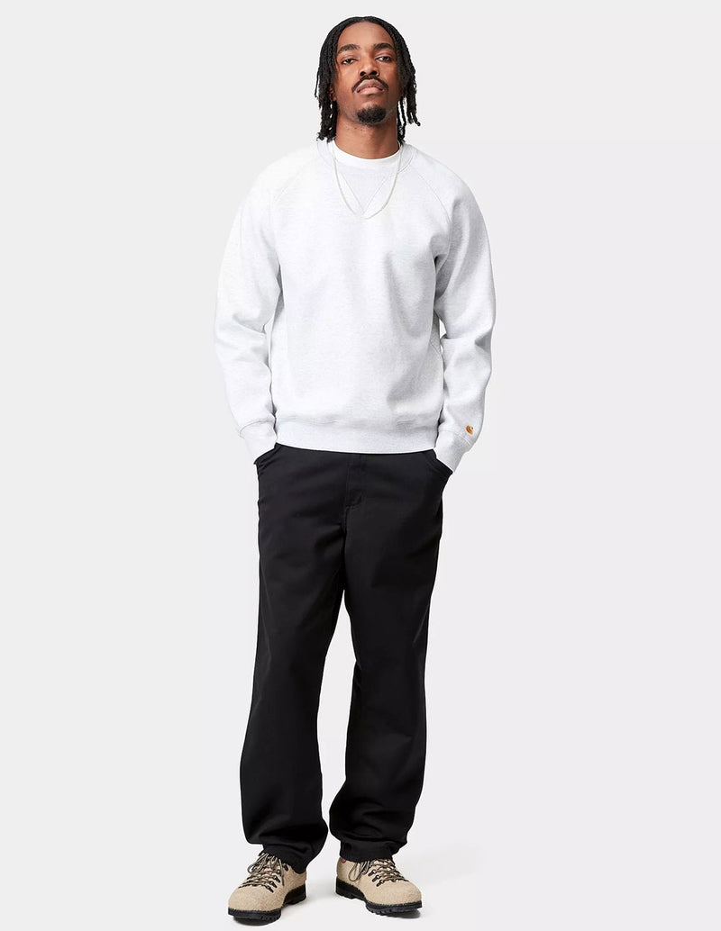 Pantalón Carhartt WIP Simple Negro Hombre