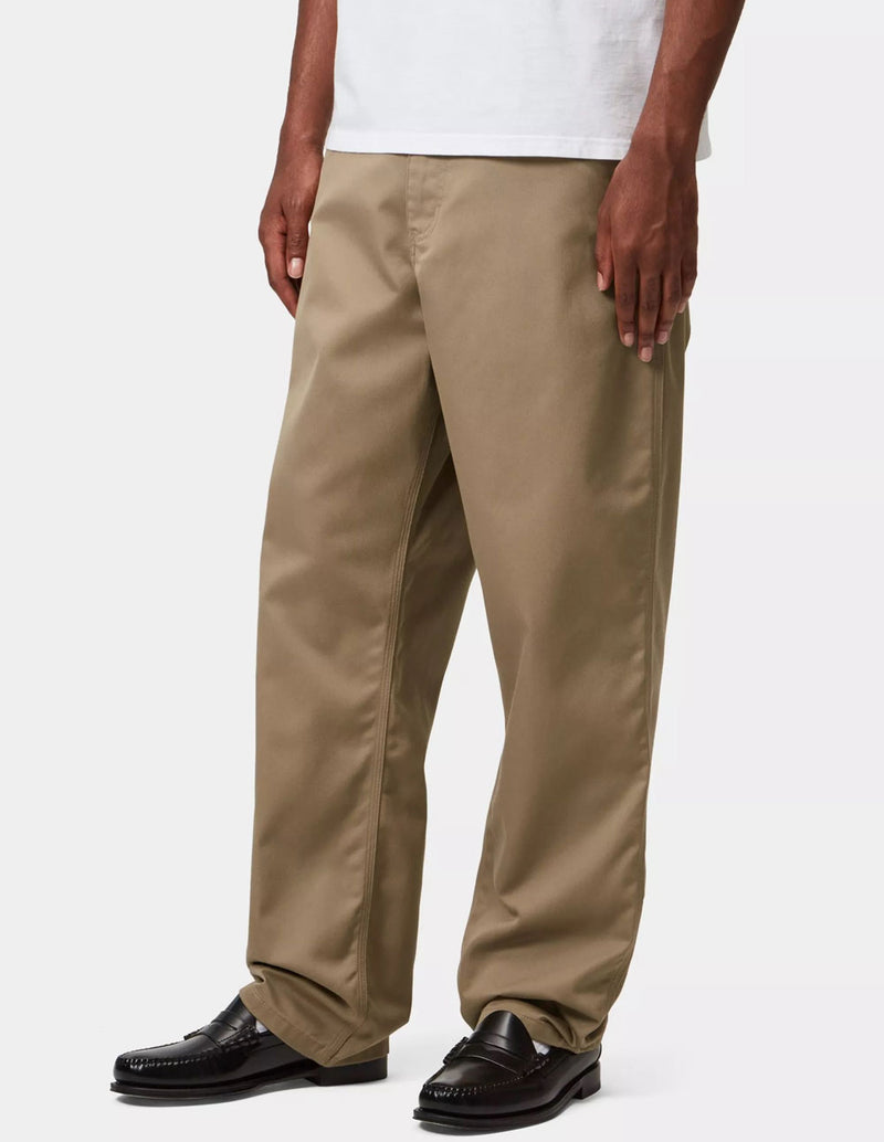 Pantalón Carhartt WIP Simple Beige Hombre