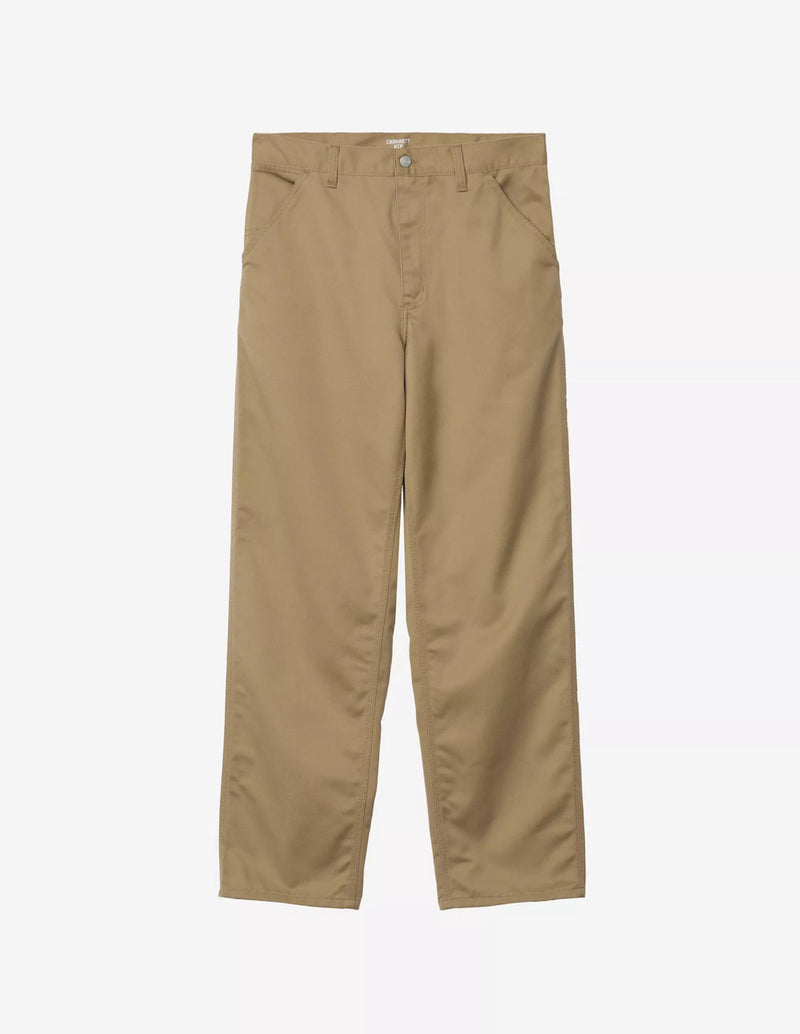Pantalón Carhartt WIP Simple Beige Hombre