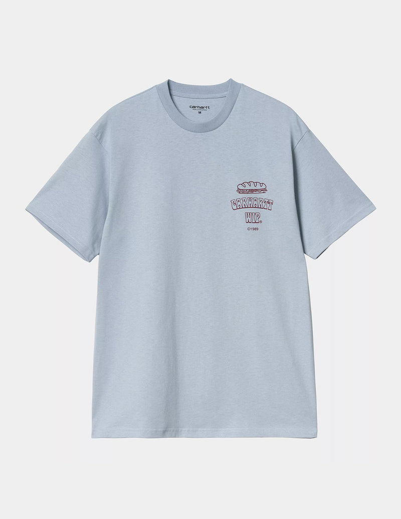 Camiseta Carhartt WIP Sandwich Azul Hombre