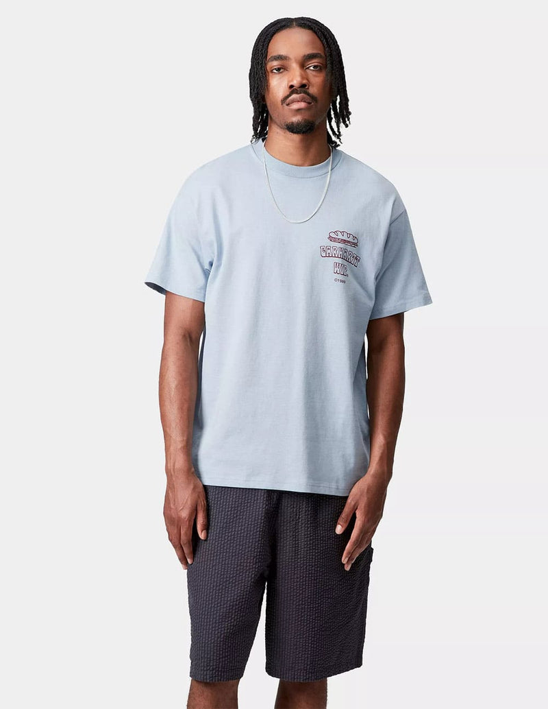 Camiseta Carhartt WIP Sandwich Azul Hombre