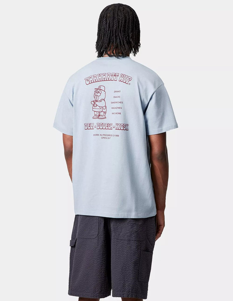Camiseta Carhartt WIP Sandwich Azul Hombre
