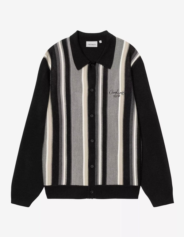 Chaqueta Carhartt WIP Bainter Gris y Negra Hombre