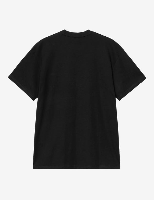 Camiseta Carhartt WIP Wild Dog Negra Hombre