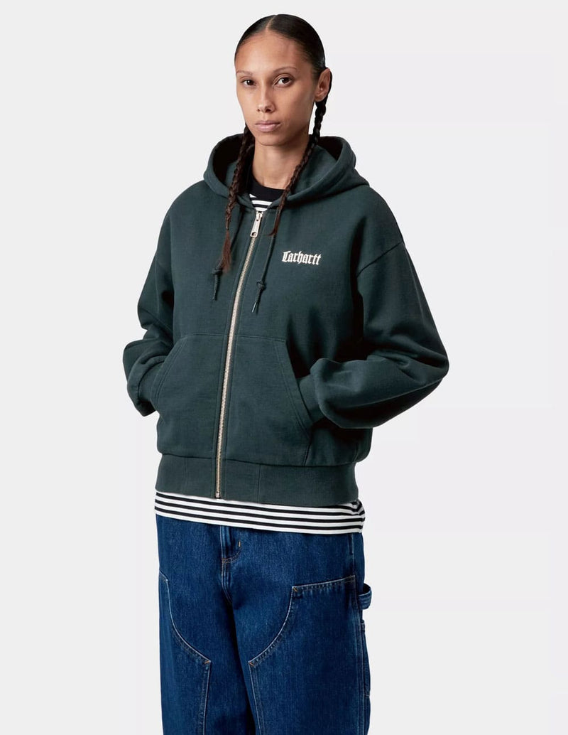 Chaqueta Carhartt WIP Schooling Verde Mujer