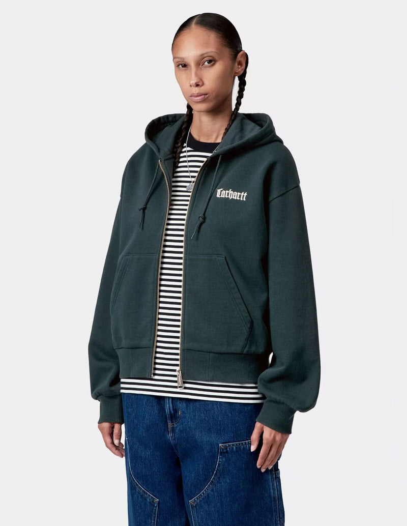 Chaqueta Carhartt WIP Schooling Verde Mujer