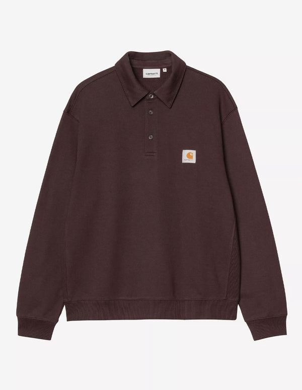 Polo Carhartt WIPP Palisander Marrón Hombre