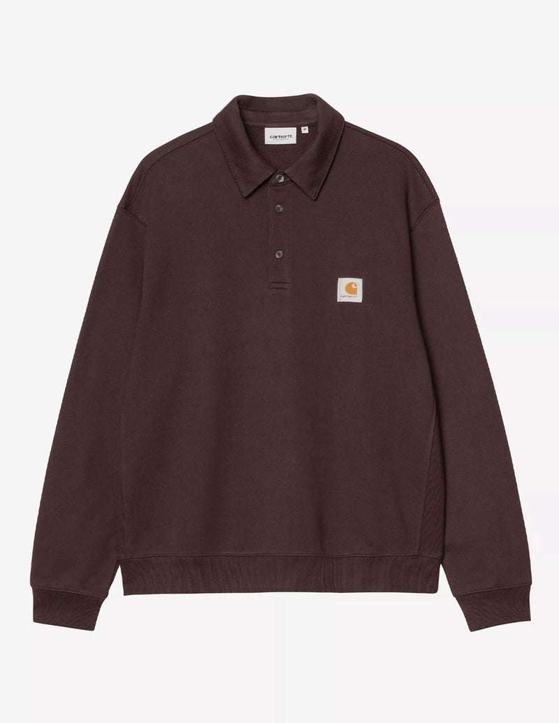 Polo Carhartt WIPP Palisander Marrón Hombre
