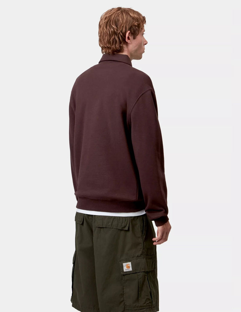 Polo Carhartt WIPP Palisander Marrón Hombre