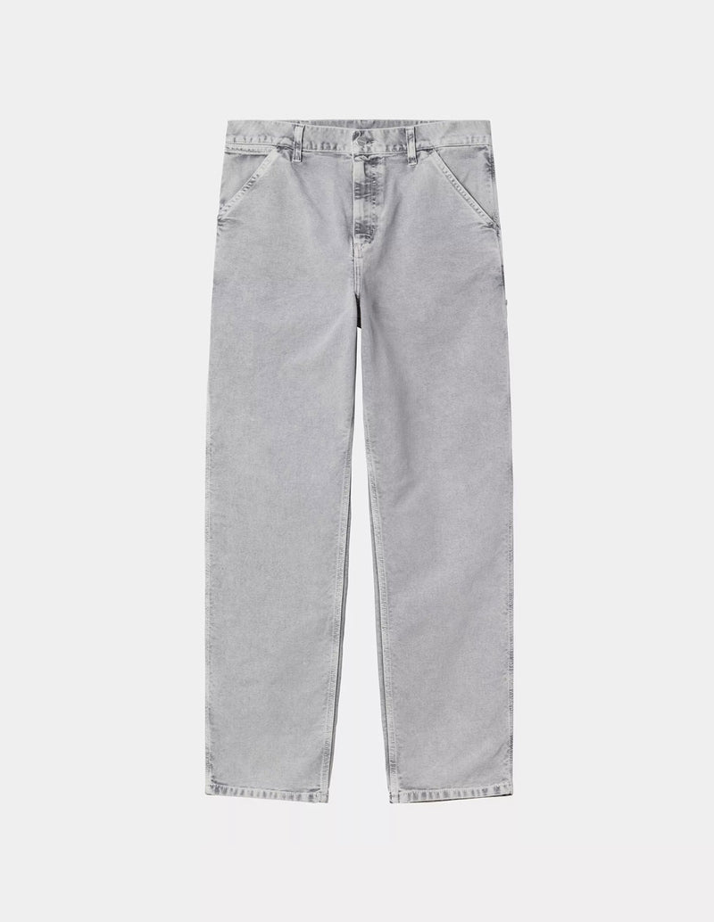Pantalón Carhartt WIP Single Knee Gris Hombre