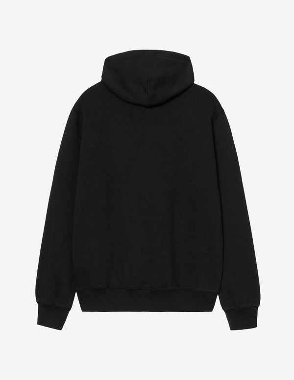 Sudadera con Capucha Carhartt WIP Wild Dog Negra Hombre