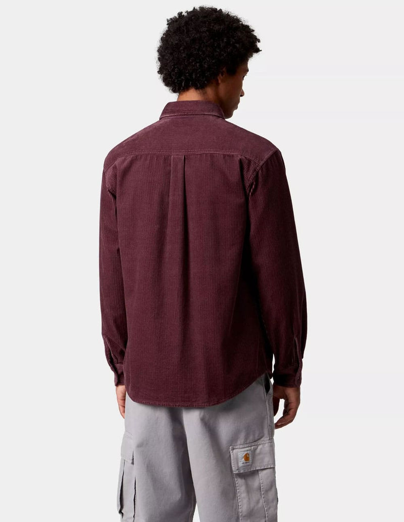 Camisa Carhartt WIP Flint Marrón Hombre