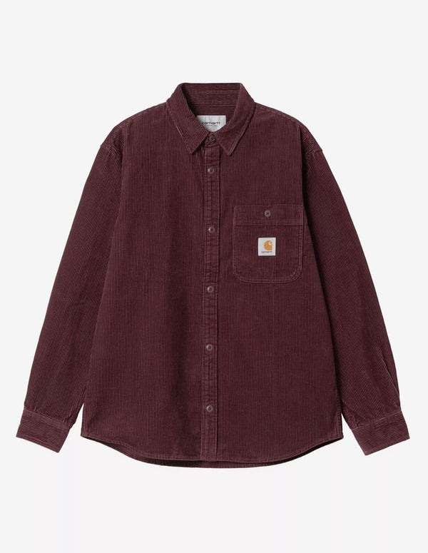 Camisa Carhartt WIP Flint Marrón Hombre