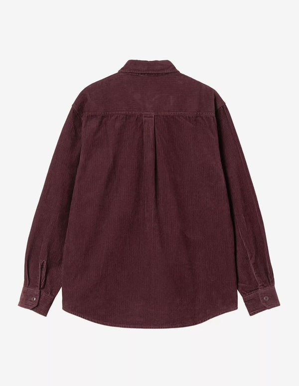 Camisa Carhartt WIP Flint Marrón Hombre