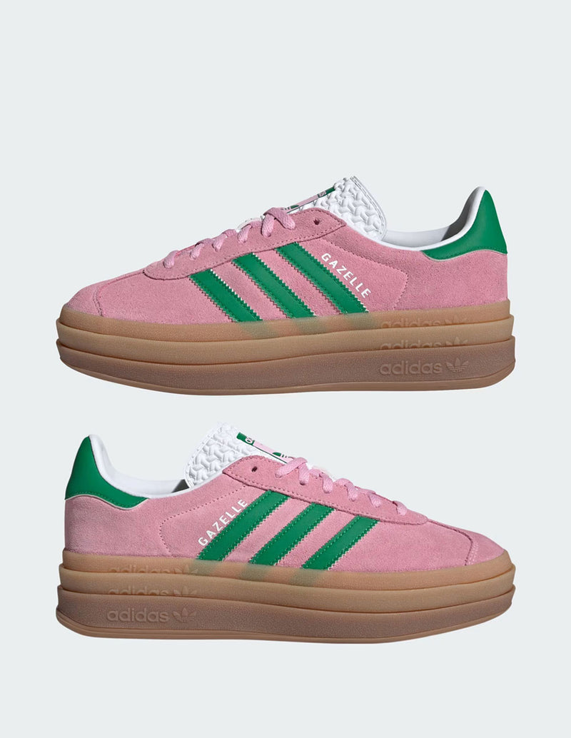 adidas Gazelle Bold Rosas y Verdes Mujer