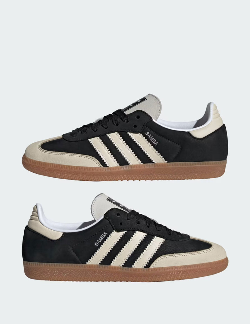 adidas Samba OG W Negras y Beiges Unisex