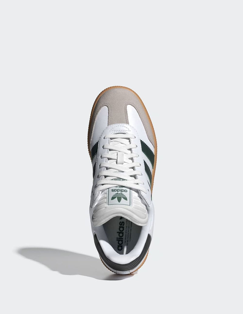 adidas Samba XLG Blancas y Verdes Unisex