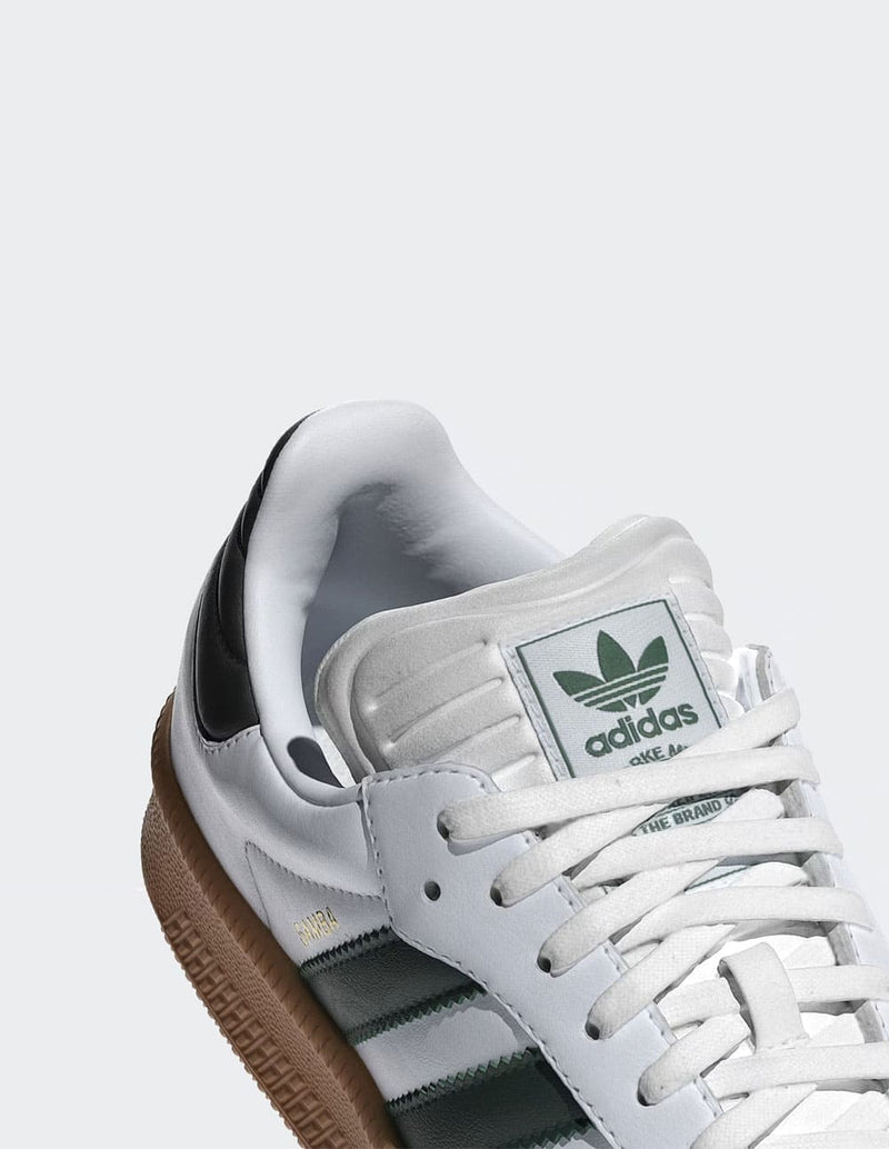 adidas Samba XLG Blancas y Verdes Unisex