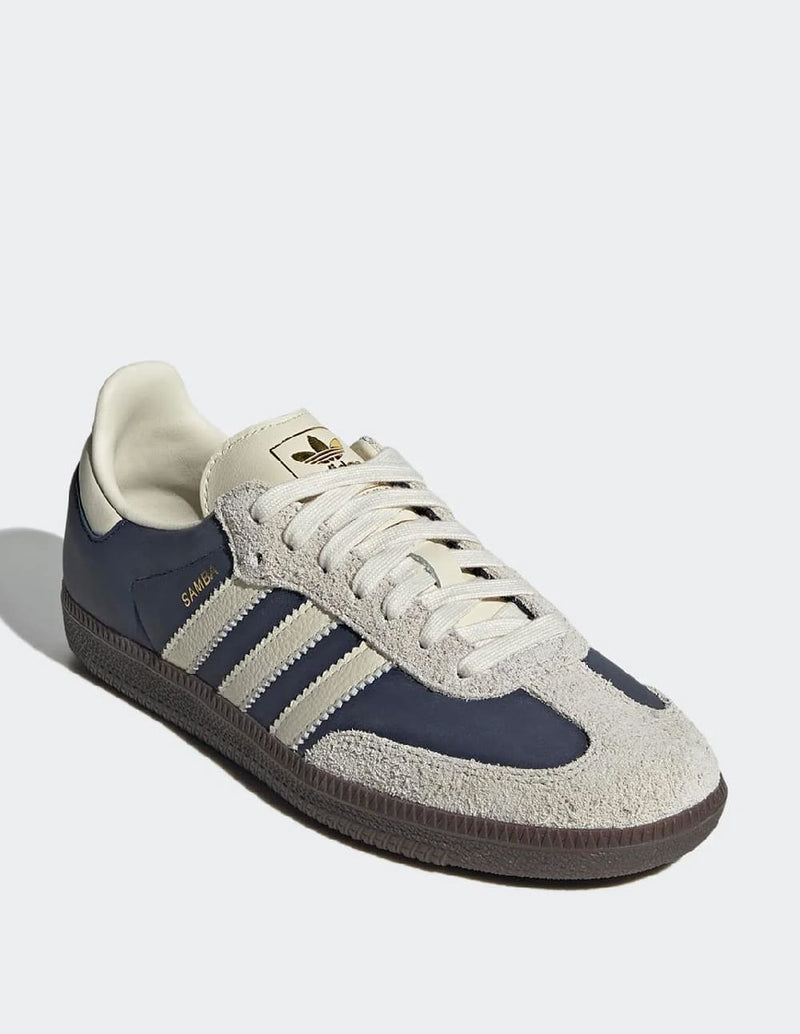 adidas Samba OG Azules y Beiges Mujer