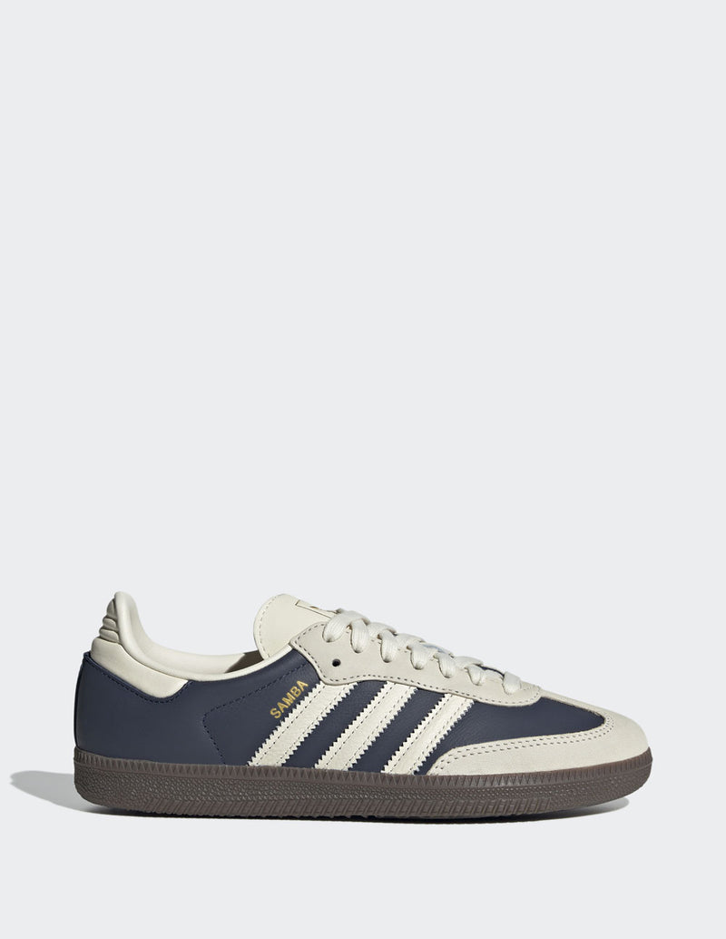 adidas Samba OG Azules y Beiges Mujer