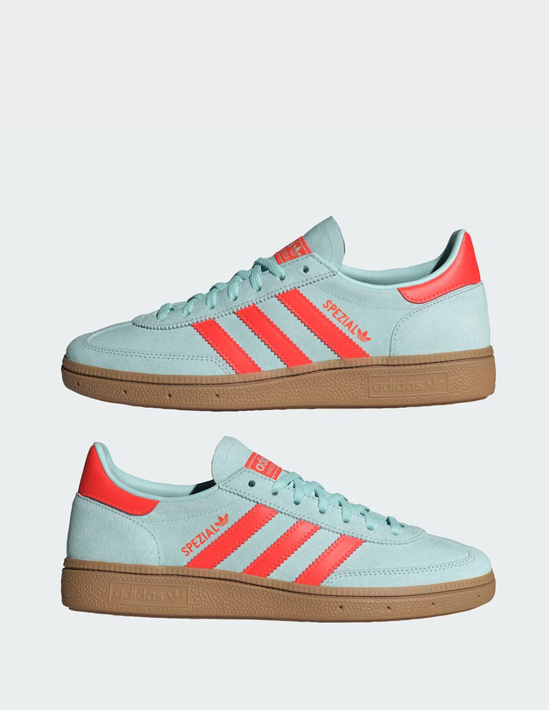 adidas Handball Spezial Verdes y Naranjas Mujer