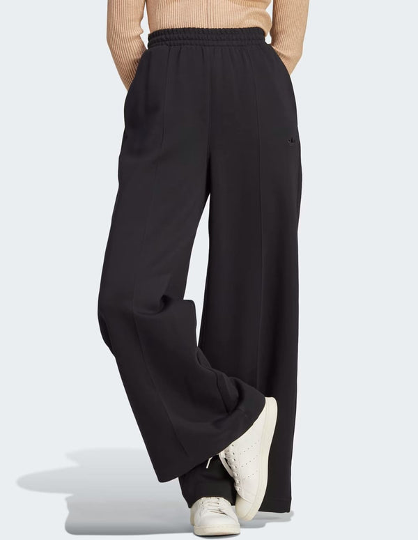 Pantalón adidas Premium Wide-Leg Pintuck Negro Mujer