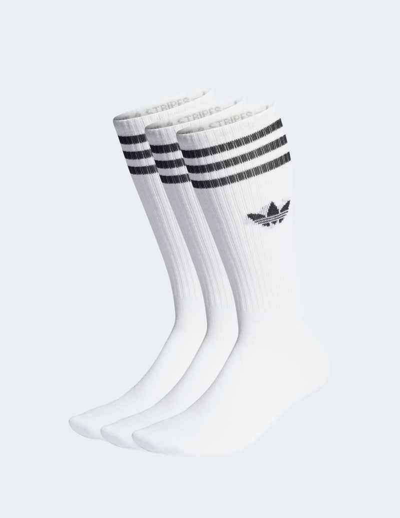 Calcetines adidas Classics Solid Pack de 3 Blancos Unisex