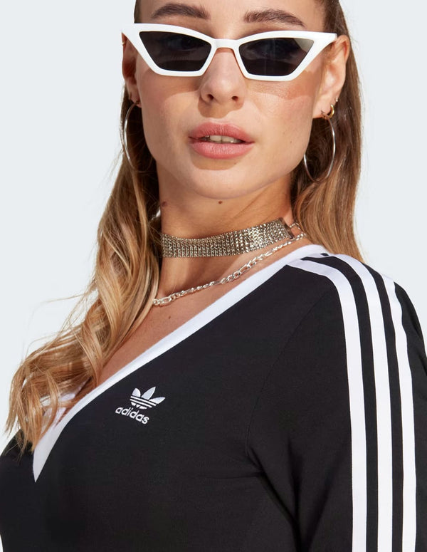 Vestido adidas Classics Tres Bandas Negro Mujer