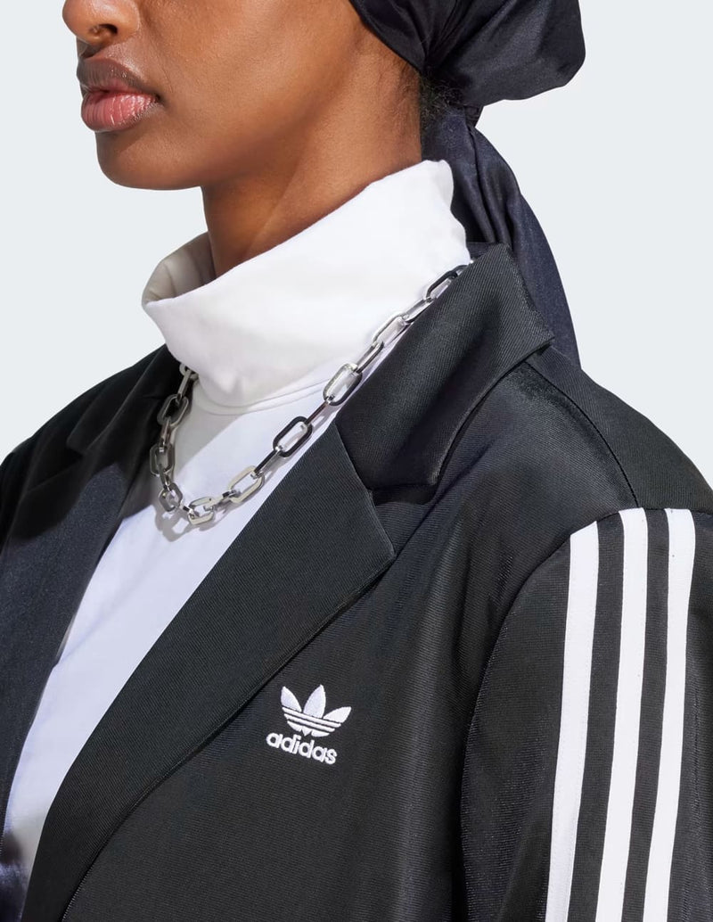 Blazer adidas Classics Tres Bandas Negra Mujer