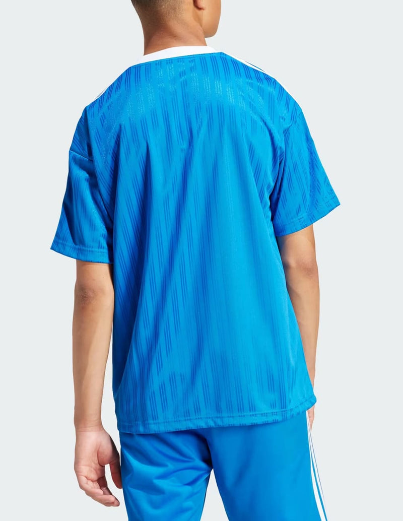 Camiseta adidas Adicolor con Logo Azul Hombre