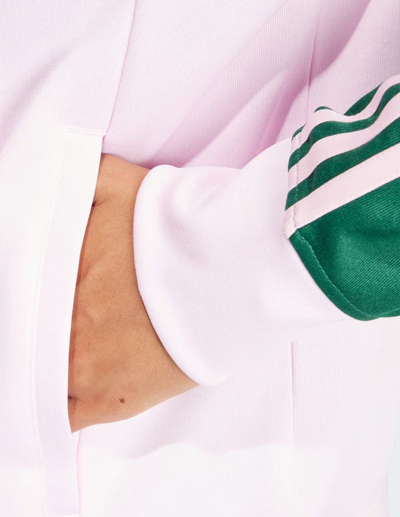 Chaqueta adidas SST Classics Loose Rosa y Verde Mujer