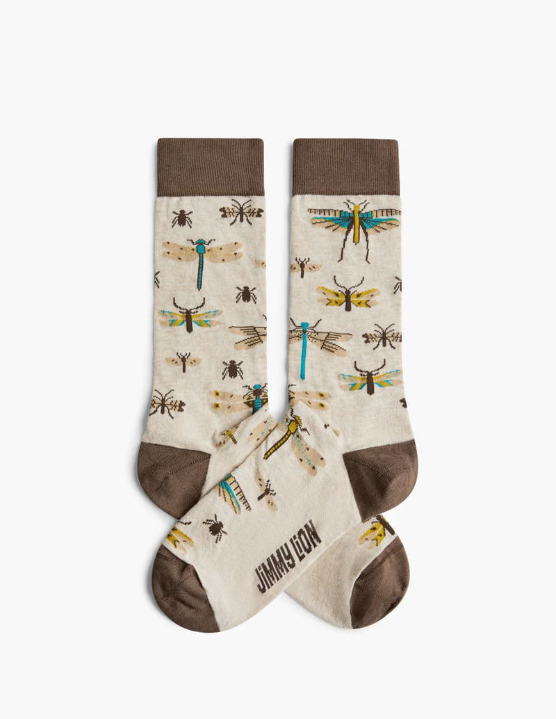 Calcetines Jimmy Lion Insects Beiges Unisex