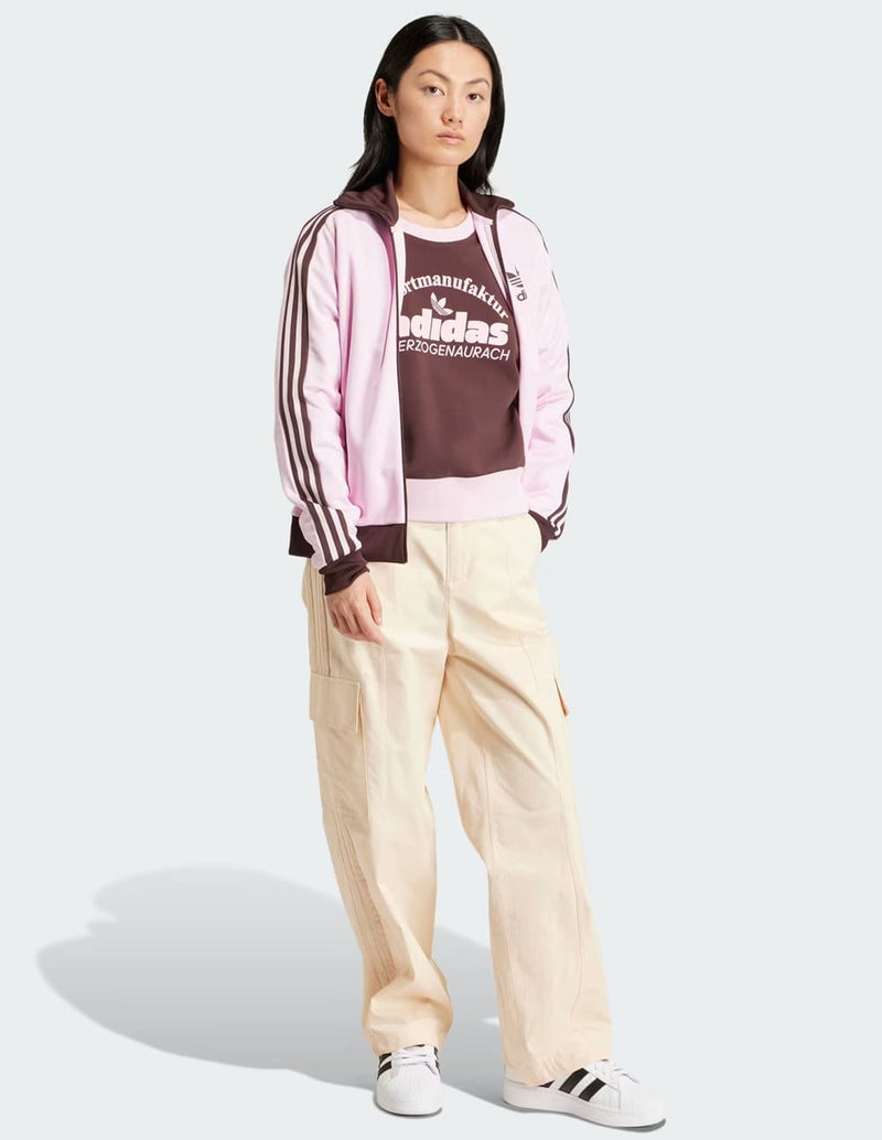 Chaqueta adidas Beckenbauer Rosa Mujer