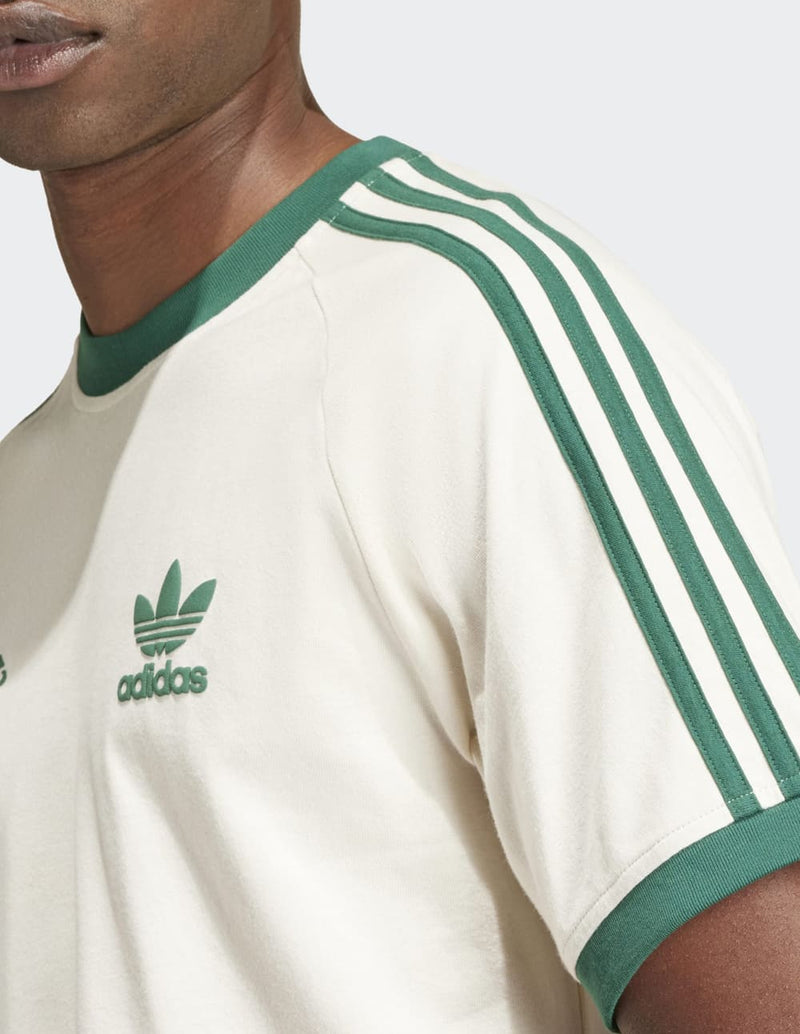 Camiseta adidas verde hombre deals