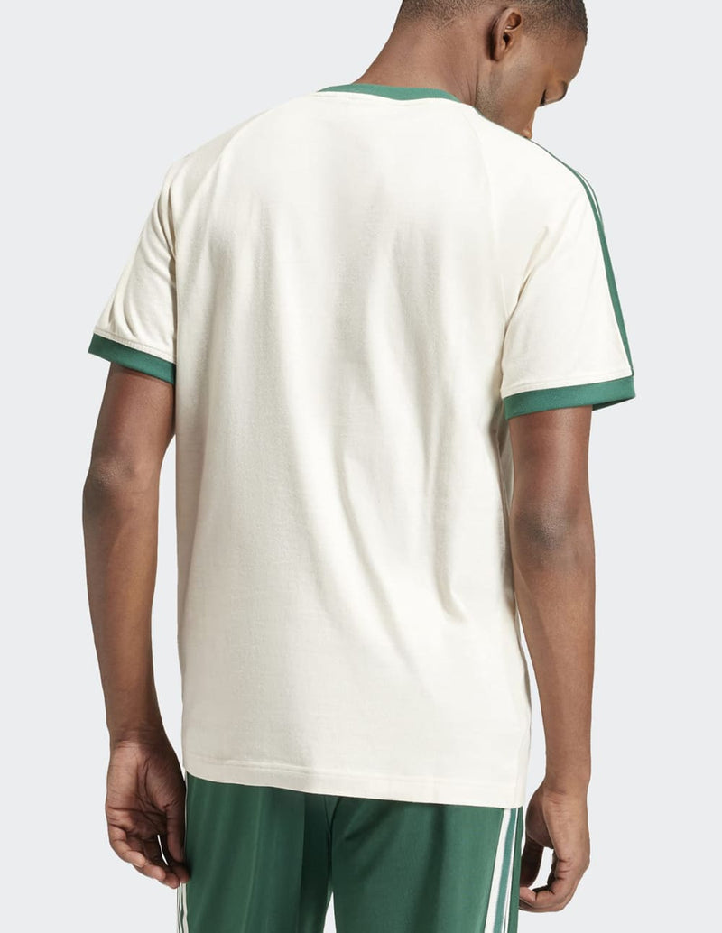 Camiseta adidas Originales Graphic Beige y Verde Hombre