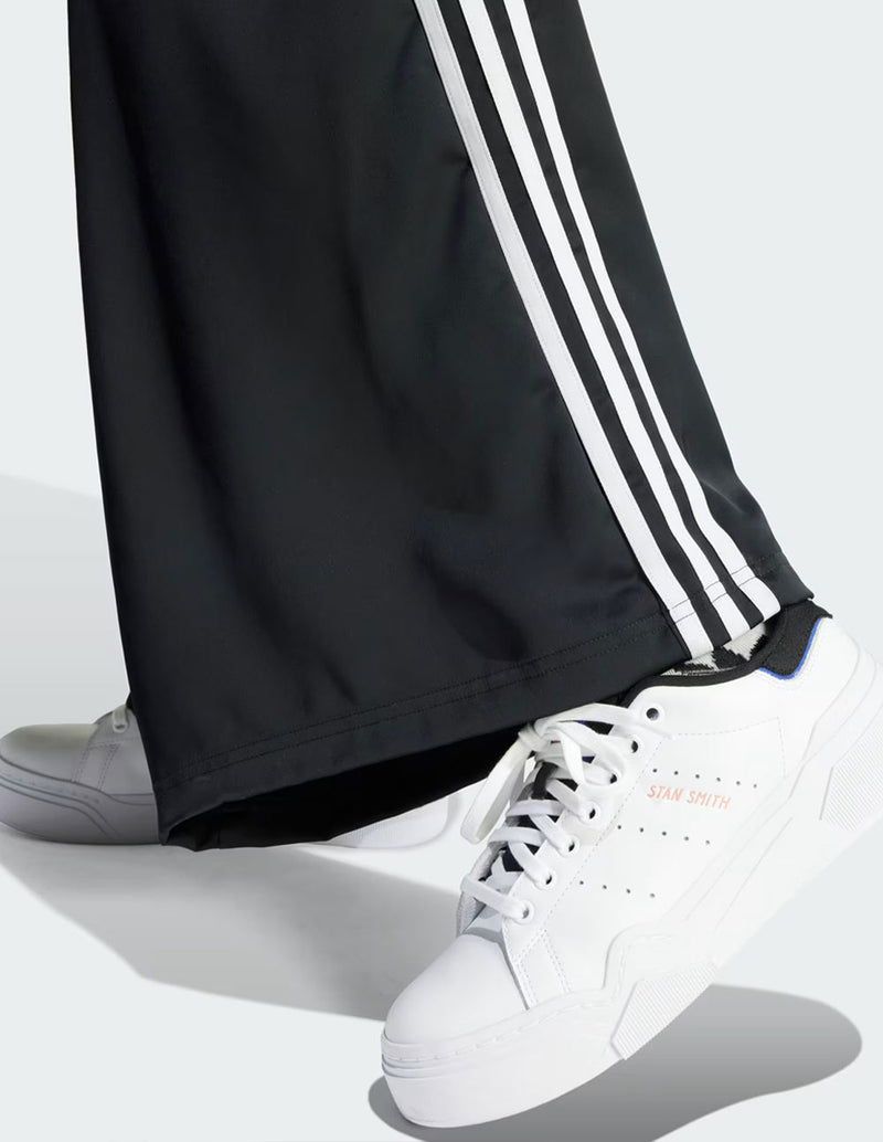 Pantalón adidas Satin Wide Leg Negro Mujer