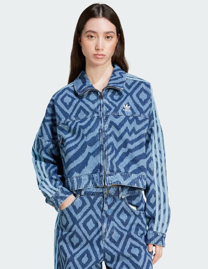 Cazadora Vaquera adidas x Farm Rio Azul Mujer