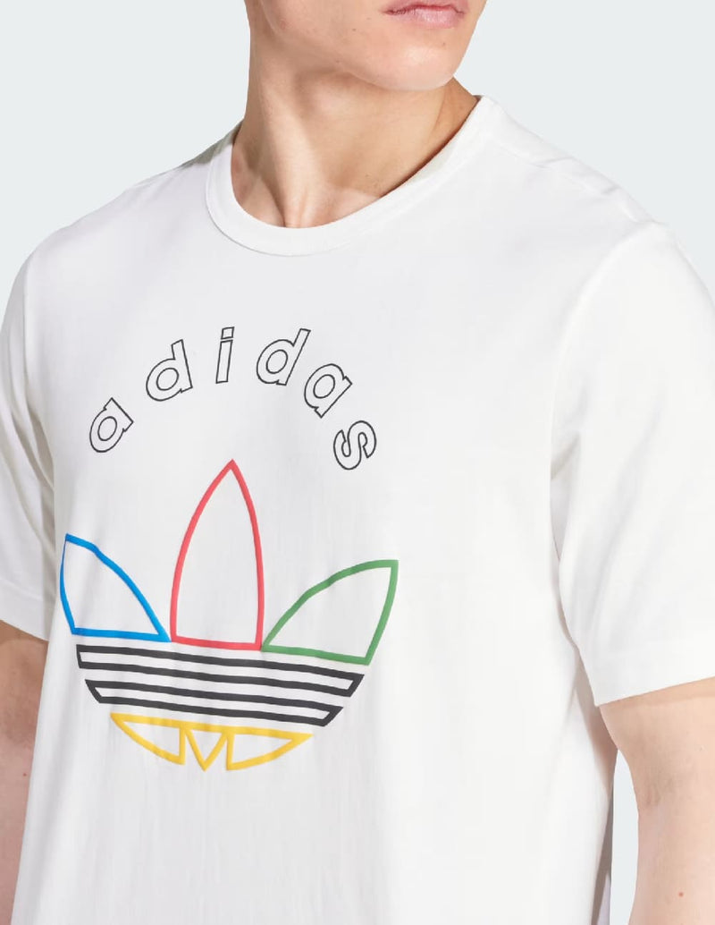 Camiseta adidas Graphic Blanca Hombre