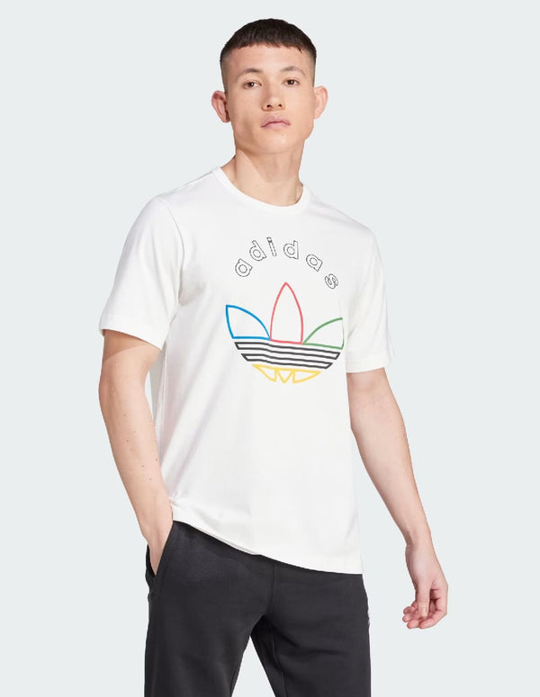 Camiseta adidas Graphic Blanca Hombre