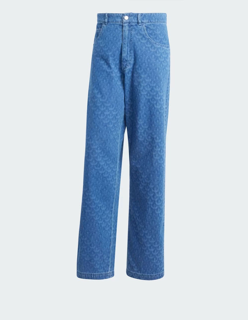 Pantalón adidas Monogram Azul Hombre