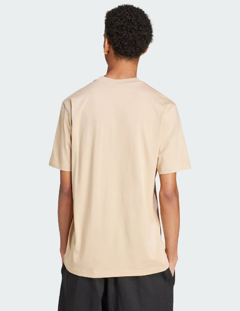 Camiseta adidas Mono Beige Hombre