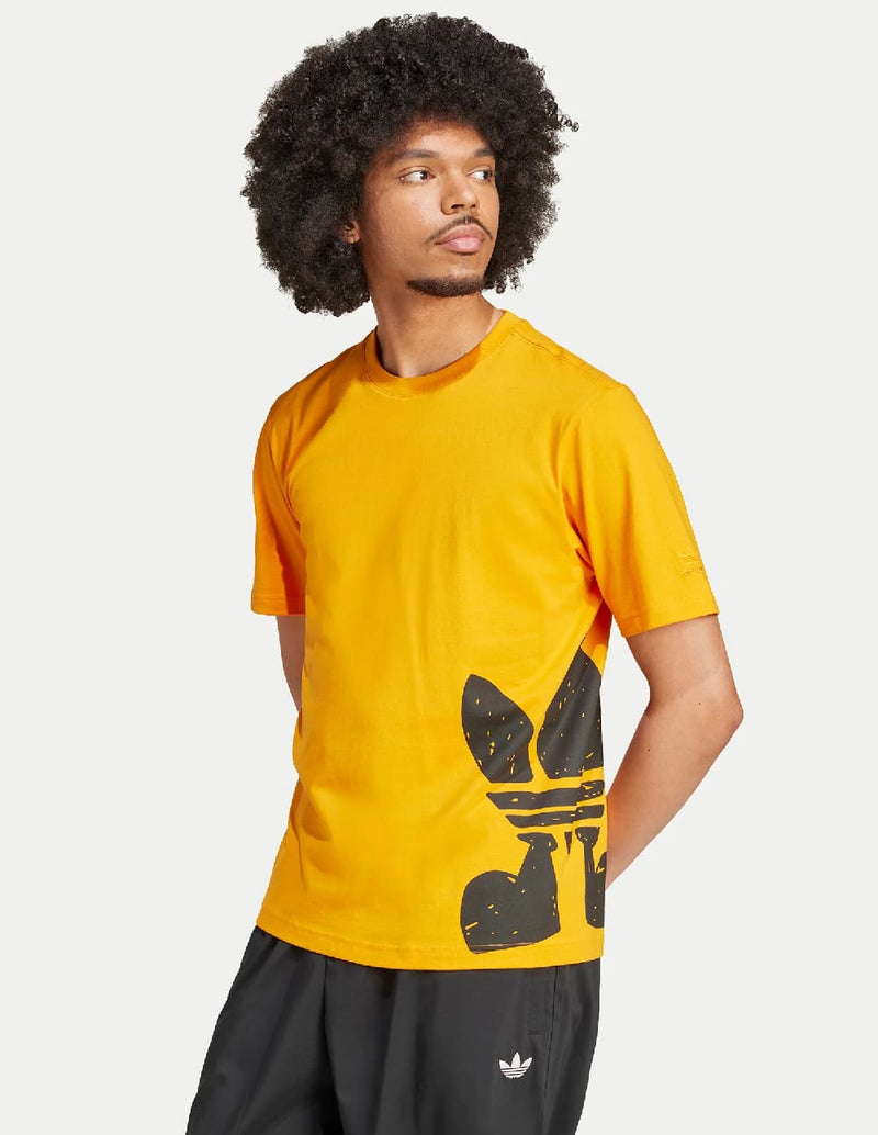 Camiseta adidasTraining Supply Street Naranja Hombre