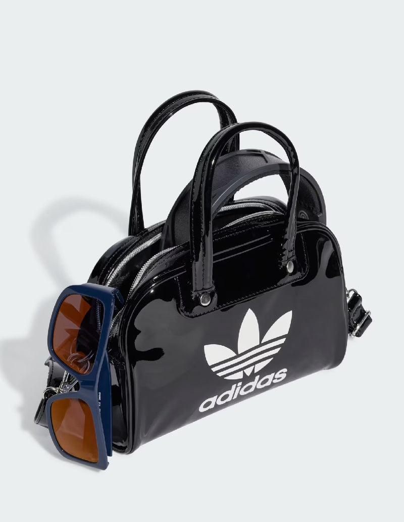 Bolso adidas Adicolor Mini Bowling Negro Mujer 28 x 14 x 7